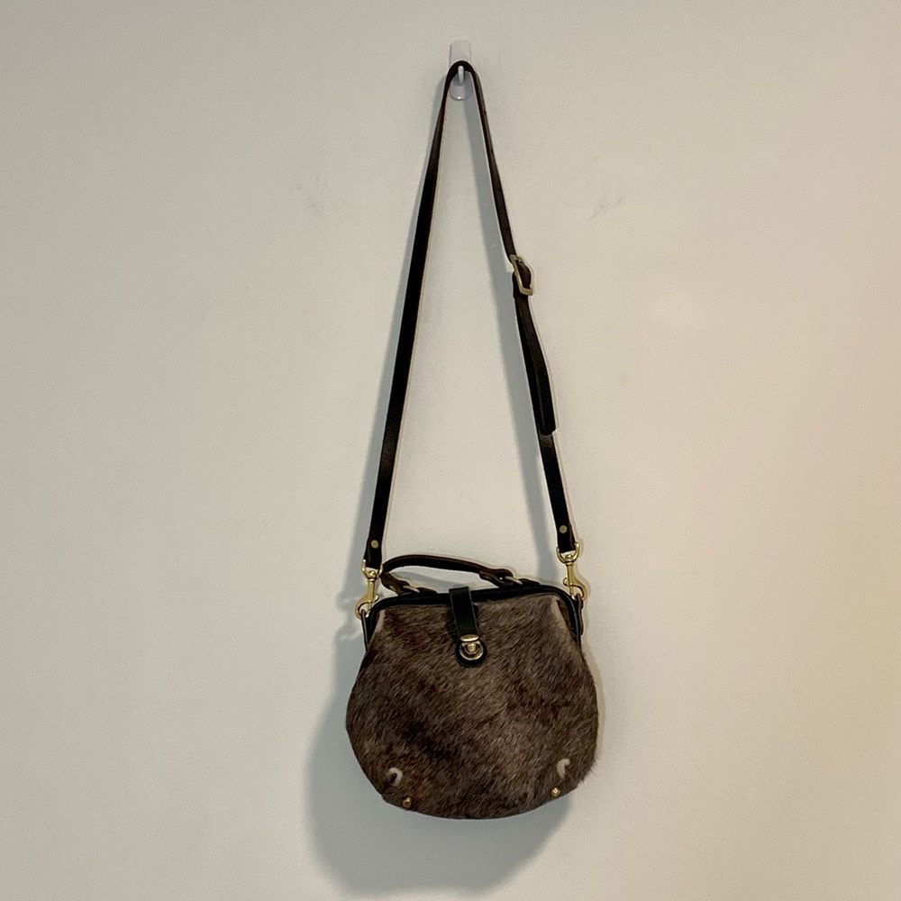 Uppdoo Wonder L Bag - Salt and Pepper Haircalf - Picture 3 of 11